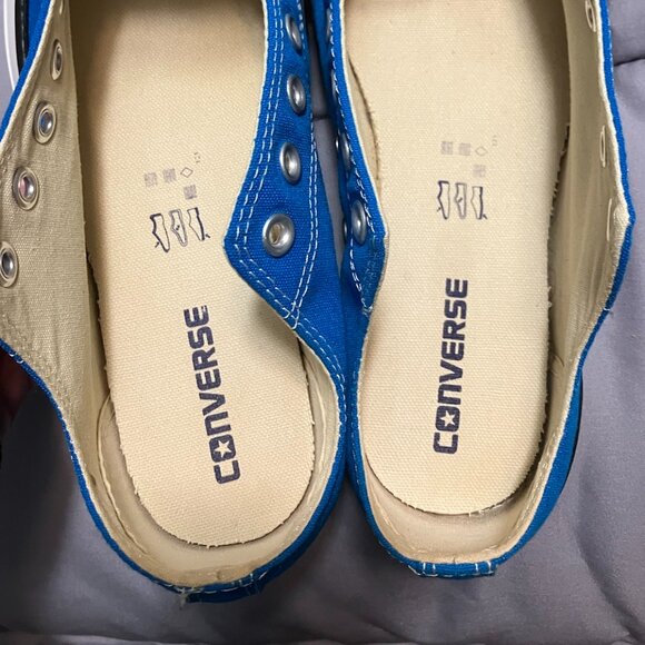 Converse All Star Chuck Taylor Electric Blue Sneakers Size: Men's 7/Women's 9 - Picture 8 of 10